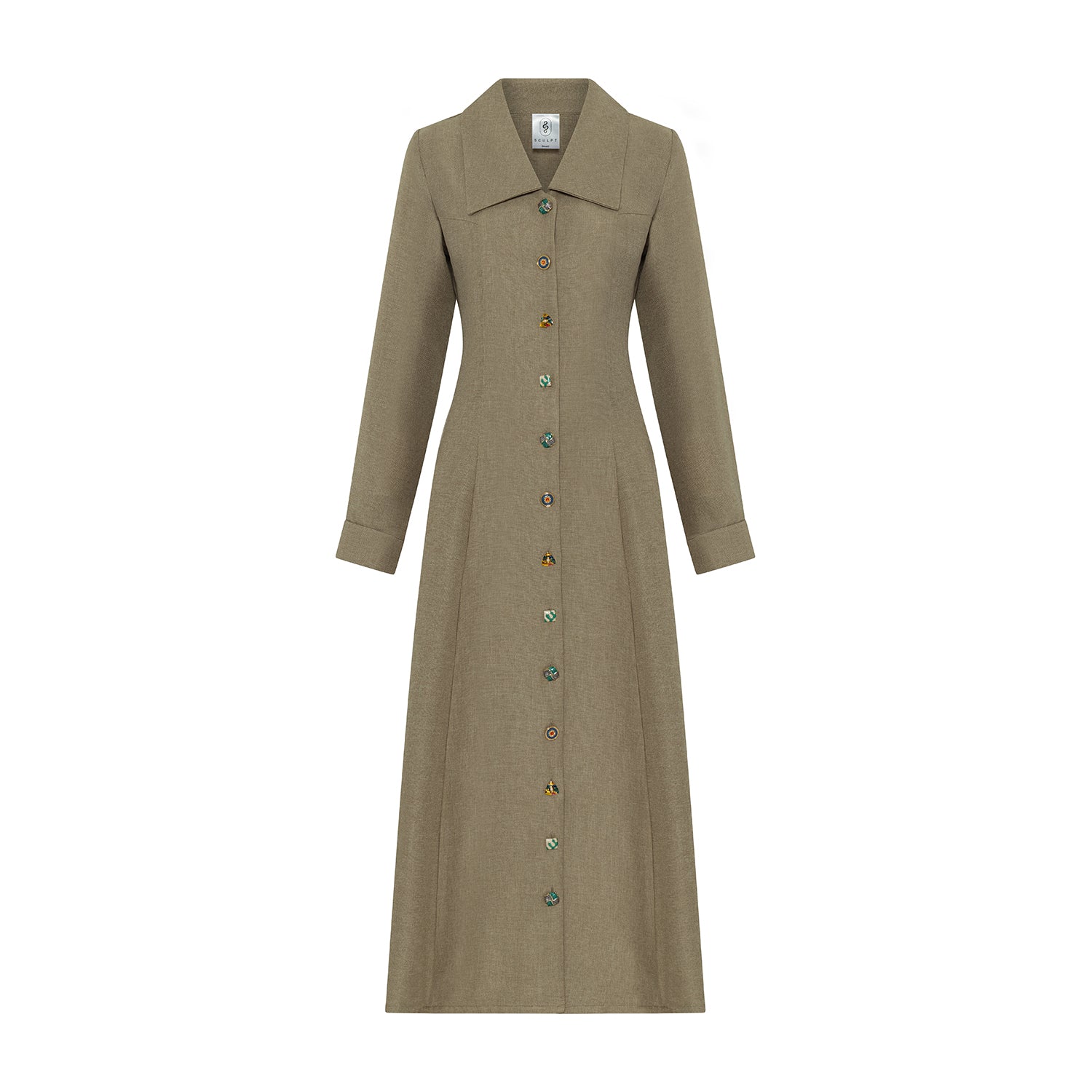 The Heiress Collar Dress