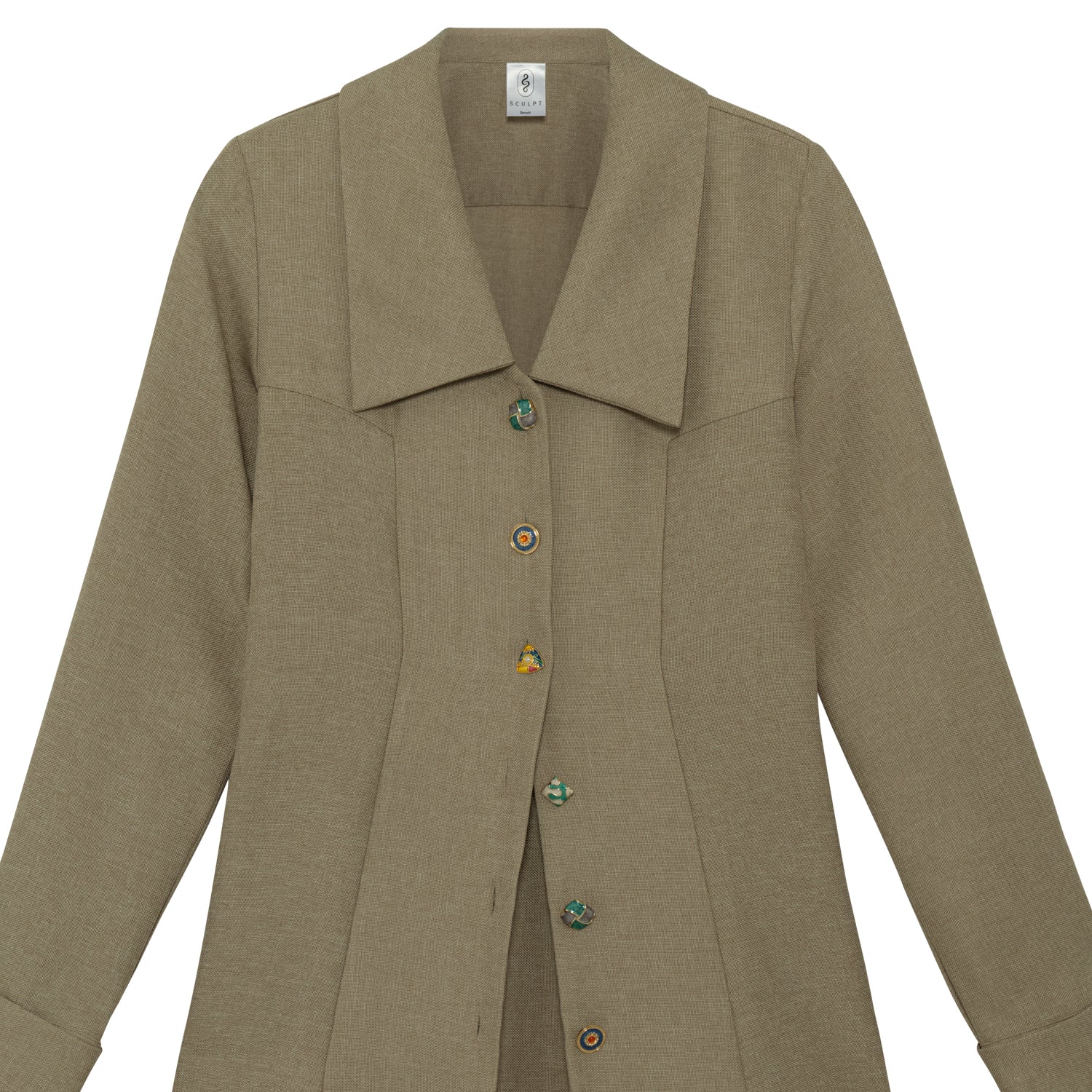 The Heiress Collar Dress