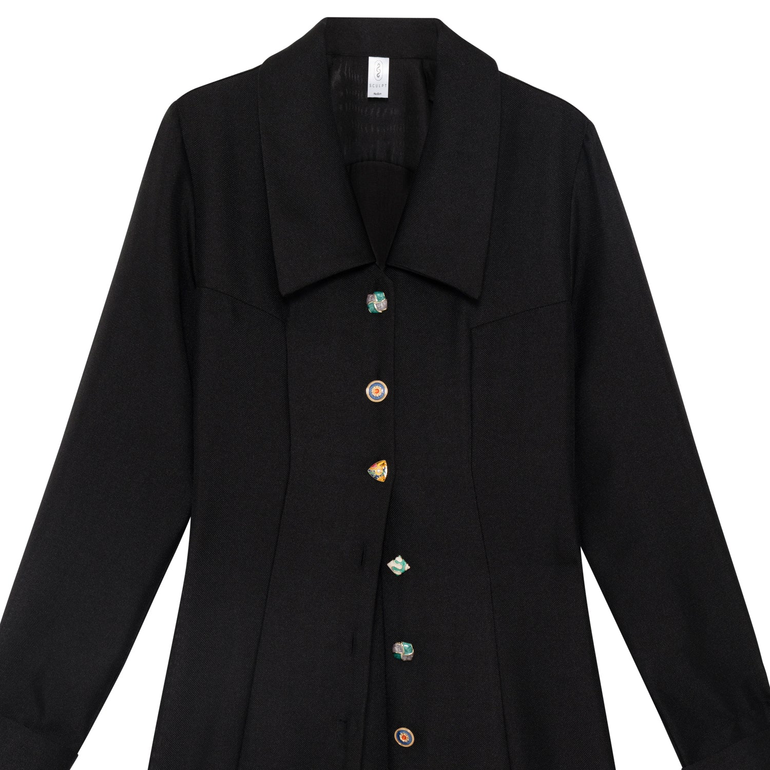 The Heiress Collar Dress
