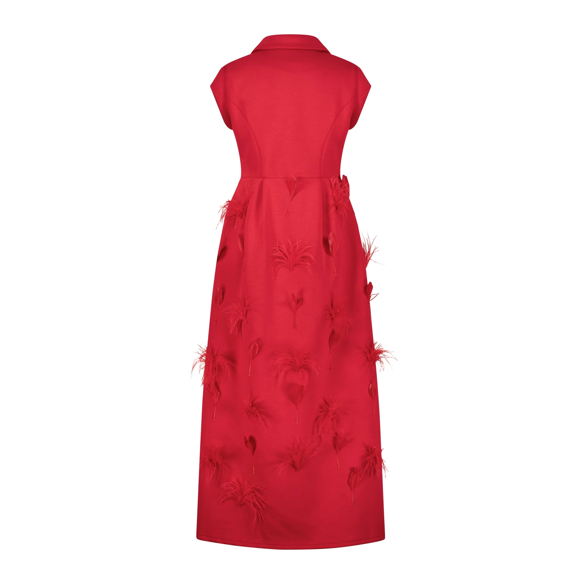 pomegranate red dress Azazie Alani